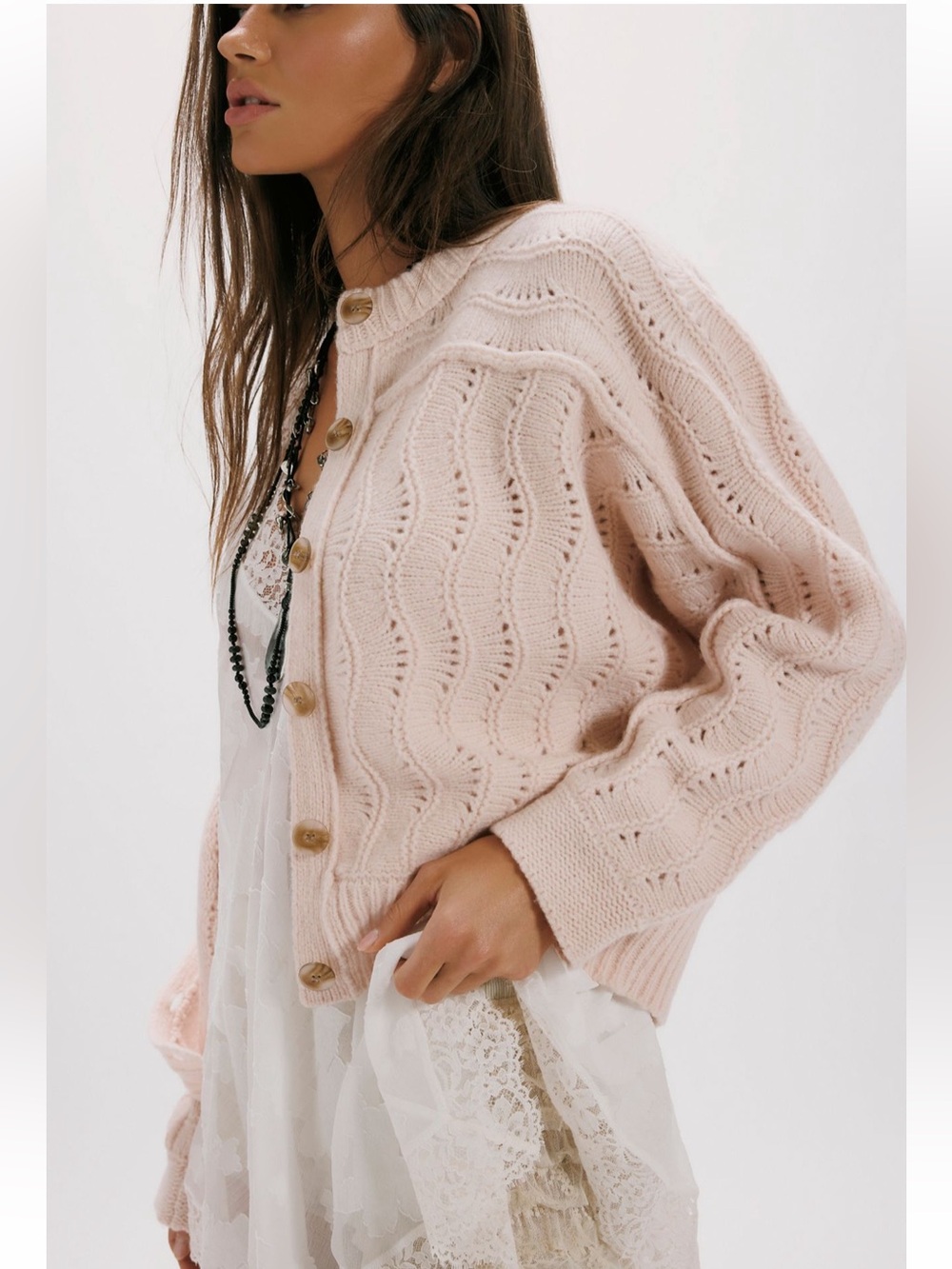 Free People We the Free Amsterdam Merino Cardigan, XS